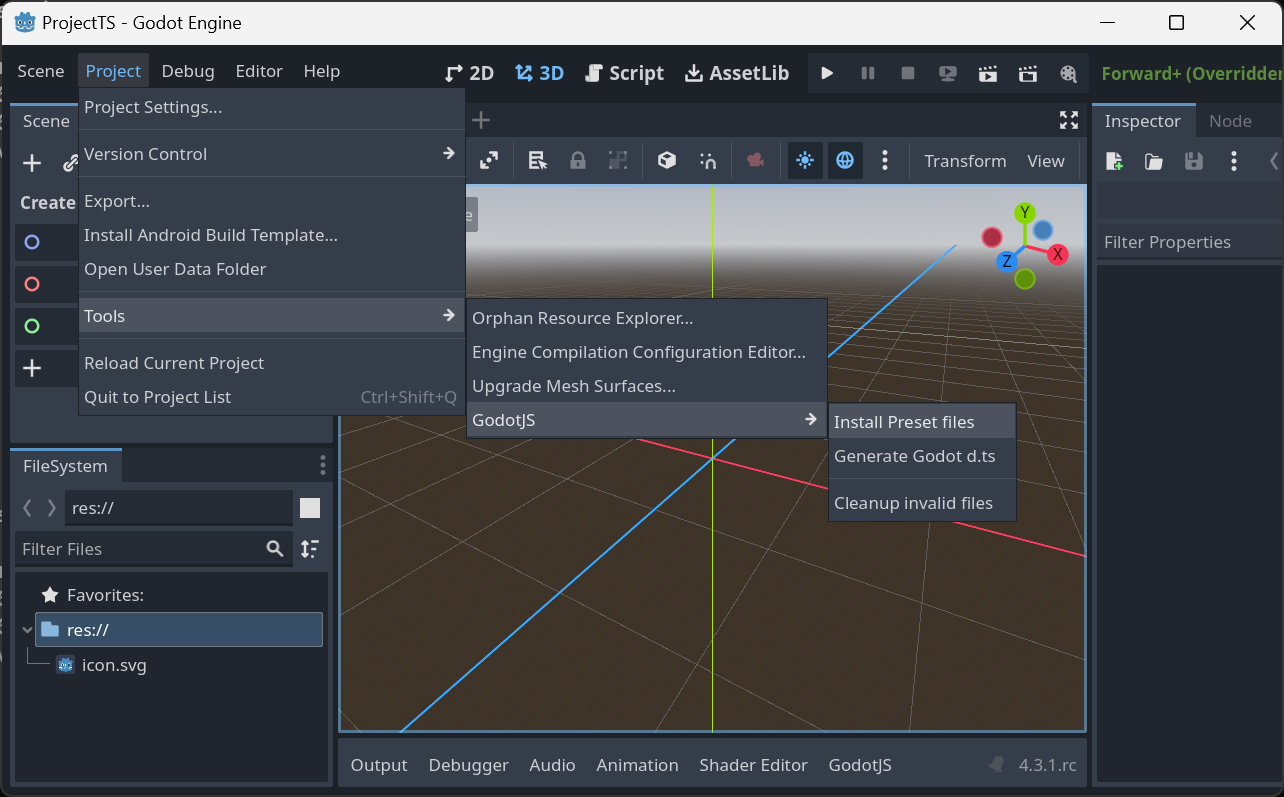 Install Presets